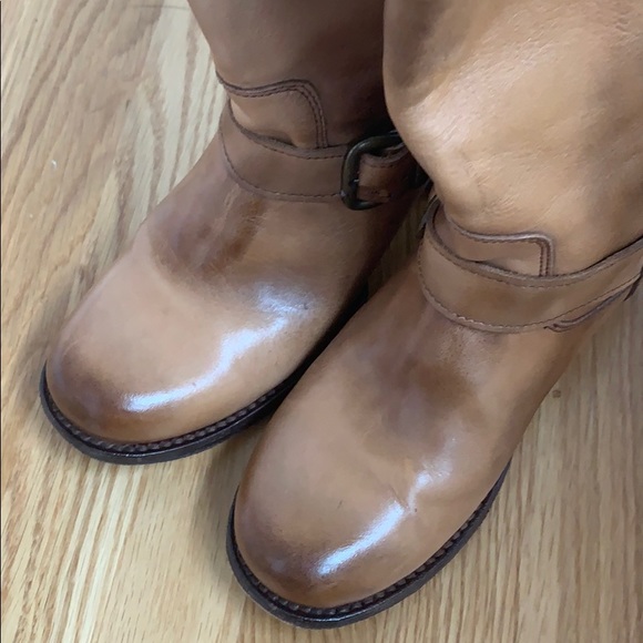 Bed Stu Victoria Boot - tan and grey - size 6 - Picture 3 of 6